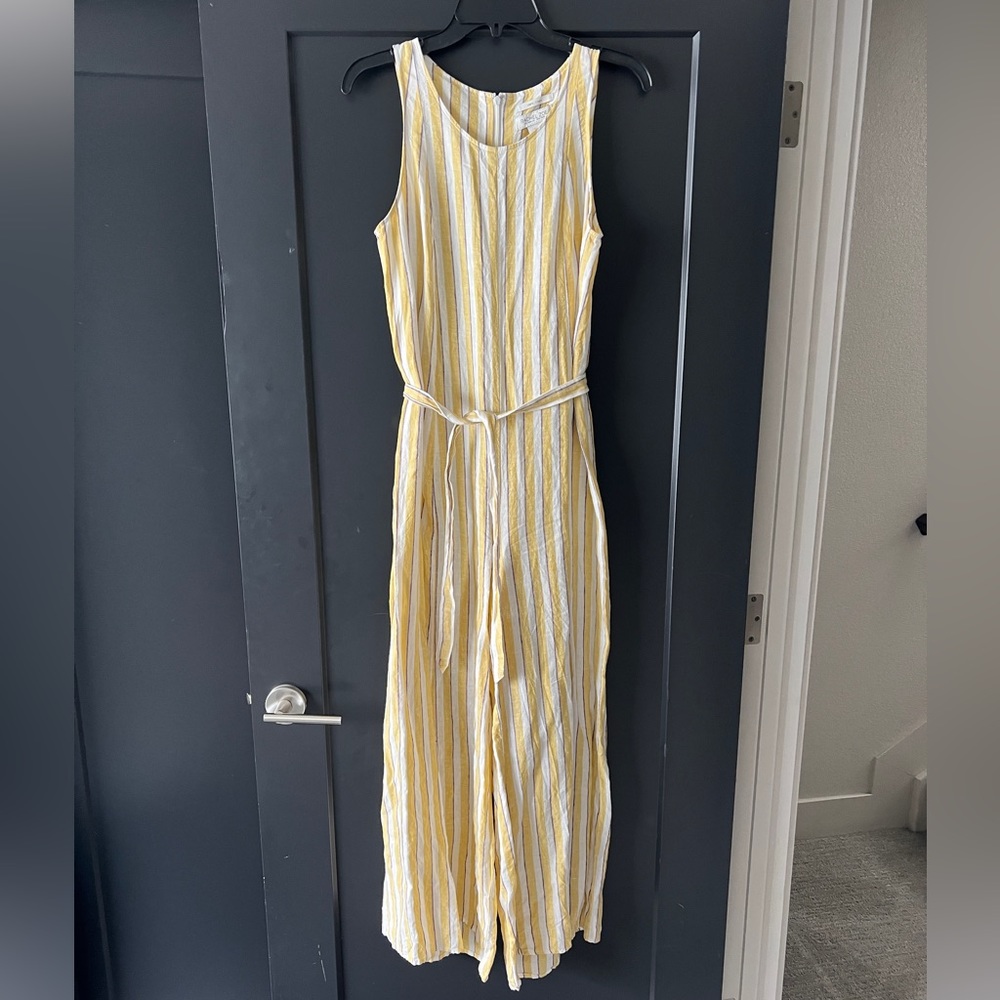 Rachel Zoe linen jumpsuit